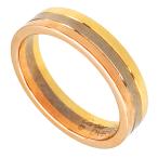 ショッピングカルティエ カルティエ Cartier トリニティ ヴァンドーム リング 指輪 #58 K18YG 7.8g K18PG K18WG スリーカラー レディース