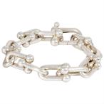 ティファニー Tiffany&amp;Co. ハードウェア ラージリンク ブレスレット SV925 59.5g シルバー 14コマ レディース