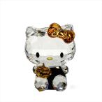 スワロフスキー SWAROVSKI ハローキティ ハロウィーン オブジェ 置物 1191918 クリア クリスタル サンリオ