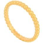 ヴァンクリーフ ＆ アーペル Van Cleef ＆ Arpels ペルレ ゴールドパール リング スモール K18PG #54