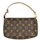  Louis Vuitton LOUIS VUITTON небольшая сумочка аксессуары sowa-ru клатч монограмма парусина кожа M51980 Brown Gold металлические принадлежности AR0958 унисекс 