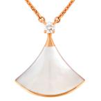  BVLGARY BVLGARIti-va Dream колье бриллиант mother ob жемчуг K18PG 350062