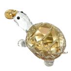 スワロフスキー SWAROVSKI タートル 亀 オブジェ 置物 5463874 クリア Asian Symbols Tortoise