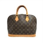 ルイヴィトン LOUIS VUITTON アルマ PM ハンドバッグ モノグラム キャンバス M51130 ブラウン BA0928