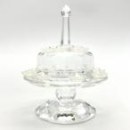 スワロフスキー SWAROVSKI バースデーケーキ SCS5周年記念 オブジェ 置物 169678