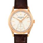 パテックフィリップ PATEK PHILIPPE 6119R-001 カラトラバ 腕時計 手巻 シルバー文字盤 メンズ