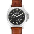 パネライ PANERAI ルミノール パワーリザーブ G番 SS メンズ 時計 自動巻き 黒文字盤  ...