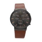 SKW6106 Skagen SKAGEN хронограф наручные часы кварц черный циферблат работа товар мужской 