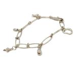 ティファニー Tiffany&Co. 5チャーム ブレスレット SV925 シルバー エルサペレッティ