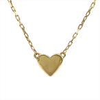 アーカー AHKAH ハート ネックレス K18YG 1.3g イエローゴールド レディース