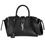 サンローラン SAINT LAURENT ダウンタウン カバス ショルダーストラップ付 ハンドバッグ レザー パイソン 436834 ブラック