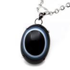 Yahoo! Yahoo!ショッピング(ヤフー ショッピング)天眼石 ネックレス 天然石 ペンダント アイアゲート 1点物 メノウ 瑪瑙 Silver925 パワーストーン 敬老の日