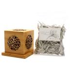  белый шалфей выбор другой завершено ветка нет 30g курильница Cube type ..2 позиций комплект ... резьба по дереву бамбук материалы тарелка . шт ароматическая палочка кукуруза соответствует .. для поддонник подарок пепел .... нет 