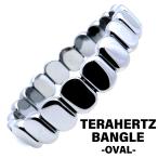 テラヘルツ鉱石本物バングルオーバル...