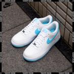 ショッピングエアフォース1 ナイキ スニーカー メンズ エアフォースワン '07 ホワイト/アクエリアスブルー NIKE AIR FORCE 1 ’07 WHITE/WHITE/AQUARIUS BLUE