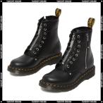 ドクターマーチン ブーツ レディース 1460 ツインジップ 8ホールブーツ ブラック レースアップ Dr.Martens 1460 TWIN ZIP 8HOLE BOOTS BLACK WANAMA LEATHER