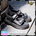 ドクターマーチン サンダル メンズ レディース フォースター マルチストラップサンダル Dr.Martens FORSTER MULTI STRAP SANDAL BLACK 31560001