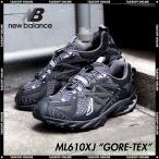 ニューバランス スニーカー メンズ ML610XJ ゴアテックス ブラック 防水 シューズ NEW BALANCE ML610 