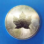 メイプルリーフ銀貨１オンス　未使用　純銀　銀貨１オンス　カナダロイヤルミント