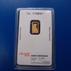 スイス　純金１ｇコインバー　CREDIT SUISSE社製　リバティー　自由の女神　純金１ｇ　新品未使用　