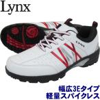 ショッピングゴルフシューズ Lynx リンクス　LXSH-7569　ゴルフシューズ 　（軽量スパイクレス /幅広3Eタイプ）　