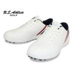 USアスリート　スパイクレス ゴルフシューズ　USSH-1770　ホワイト