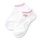  Callaway standard Logo ankle socks Golf wear lady's embroidery Golf woman CURUCURU