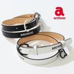 アルチビオ  チャーム付きロゴプリント合皮細ベルト ゴルフウェア レディース 春夏 ゴルフ女子 CURUCURU