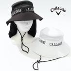 キャロウェイ  【4WAY】日よけフェイスカバー付きハット ゴルフウェア レディース 春夏 ゴルフ女子 CURUCURU