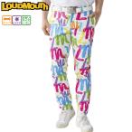 裾上げ対象商品 ゴルフウェア ゴルフパンツ 柄ロングパンツ ラウドマウス 775301 メンズ Tiny Hands タイニーハンズ 25秋冬 LOUDMOUTH