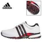 セール ゴルフシューズ アディダス ツアー360 25 ワイド スパイクレス  IH5991 幅広設計 レザーアッパー BOOSTミッドソール 合成素材アウトソール