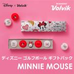 ゴルフボール VOLVIK ボルビック DISNEY ギフトパック MINNIE MOUSE ミニーマウス VIVID