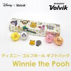 ゴルフボール VOLVIK ボルビック DISNEY ギフトパック Winnie the Pooh くまのプーさん Solice