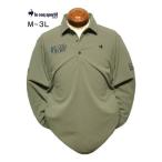 ルコックゴルフ長袖ポロシャツメンズ...