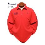 ルコックゴルフ長袖ポロシャツメンズ...