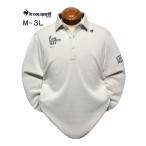 ルコックゴルフ長袖ポロシャツメンズ...