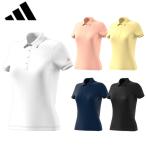 ( клиренс ) Adidas Golf кручение вязаный Basic рубашка с коротким рукавом KWH97 женский Golf одежда 2025 год весна лето 