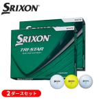 【2ダースセット】ダンロップ(DUNLOP) スリクソン 2026 トライスター6(TRI-STAR) ゴルフボール 2ダース(24球) 2026年モデル