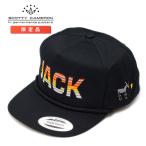 スコッティキャメロン ジャック・ザ・ドンキー スナップバック キャップ ブラック フリーサイズ JACK The Donkey ROPE CAP Black 104608