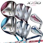  Dunlop XXIO 12 дамский MP1200L карбоновый вал бордо Club 10 шт. комплект Driver, Fairway Wood 3w+5w, железный #6-9,PW,AW,SW