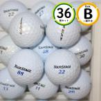 3ダース ブリヂストン ツアーステージ V10 Bランク ロストボール 白 中古 送料無料