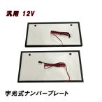  универсальный LED подсветка букв номерная табличка 12V 2 шт. комплект 