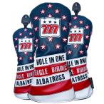 [ почтовая доставка распределение бесплатная доставка ] роза . подсчитывать бирка высококлассный PU кожа 777 Driver fairway hybrid служебная программа крышка головки цилиндров дерево Golf CBA013