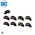 ディテクティブ・コミックス（DC）DC スーパーヒーローズアイコン アイアンカバー8個セット バットマン スーパーマン 刺繍 ヘッドカバー DCHERO-IC1