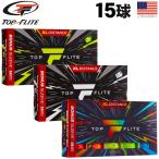 【アメリカ売上NO.1ブランド】トップフライト 2025 XL Distance ディスタンス 15球 ゴルフ ボール (Top Flite 2025 XL Distance 15 Ball) 【US正規品】 TFB0051