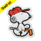 ゴルフ マーカー マグネット内臓 スヌーピー ピーナッツ PEANUTS GOLF ゴルフ用品 ボールマーカー スヌーピー ゴルフ ダイカット ゴルフ用品 ライト(LITE)X-829