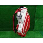 GK Toyota V 796 [ не использовался товар ] Kasco #KS-0103# Cart caddy bag # белый × красный # рекомендация!