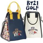 ショッピングbt21 ビーティーイシビル BT21 ホールインワン ゴルフ ミニ トートバッグ 幅18.5cm 奥行20cm 高26cm ( ネイビー ホワイト ) bt21-tb