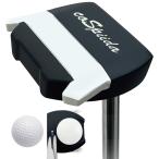 パター超集中ヘッドストローク安定ダブルミーリングフェース残像サポート34イ...