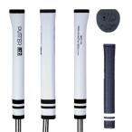 ハンズフォワード02 パターグリップ 右打ち専用 ホワイト ブラック パターラボ